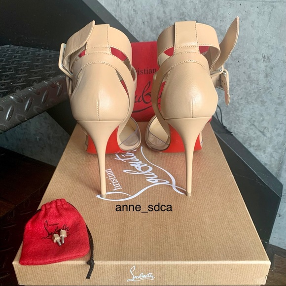 NWB Multimiss PVC Leather Buckle Strap Heels - Picture 10 of 16